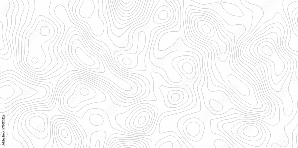 Abstract background with waves Geographic mountain relief. Abstract lines background. Contour maps. Vector illustration, Topo contour map on white background, Topographic contour lines.