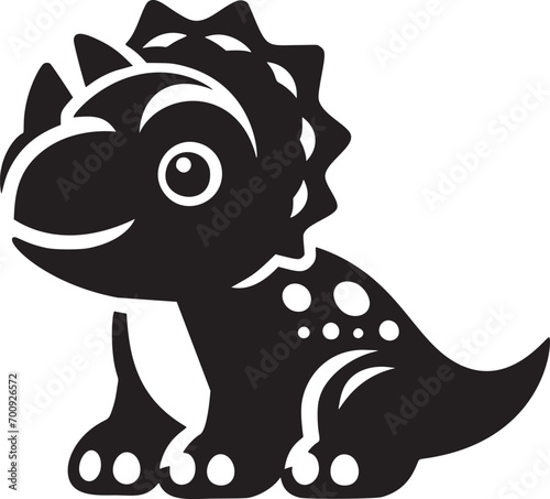 Cute Cartoon Dinosaur