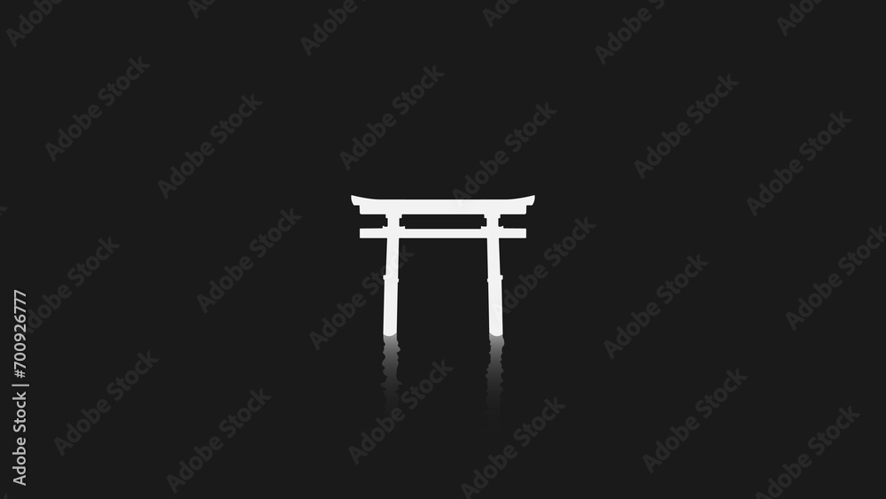 Fototapeta premium Minimal background desktop