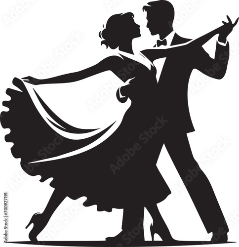 Elegant Ballroom Dance