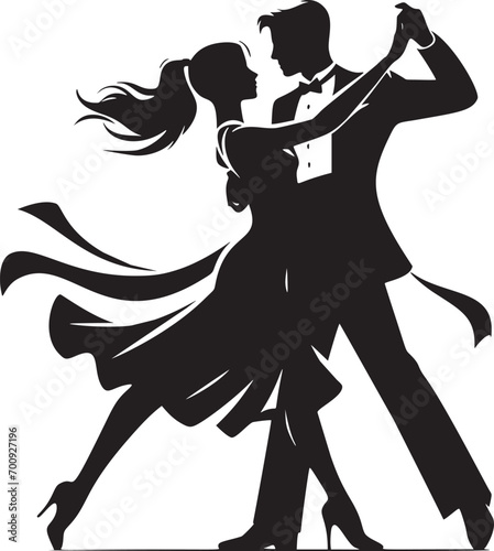Ballroom Dance Silhouette