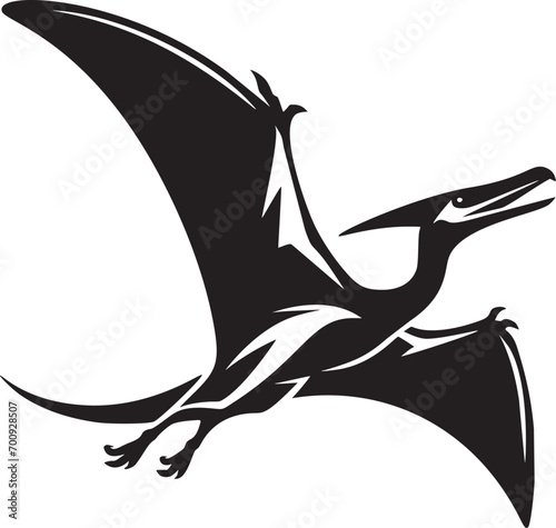 Silhouette of a Pterosaur