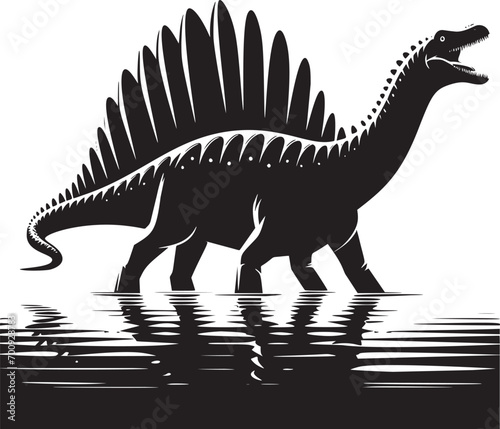 Dinosaur Silhouette