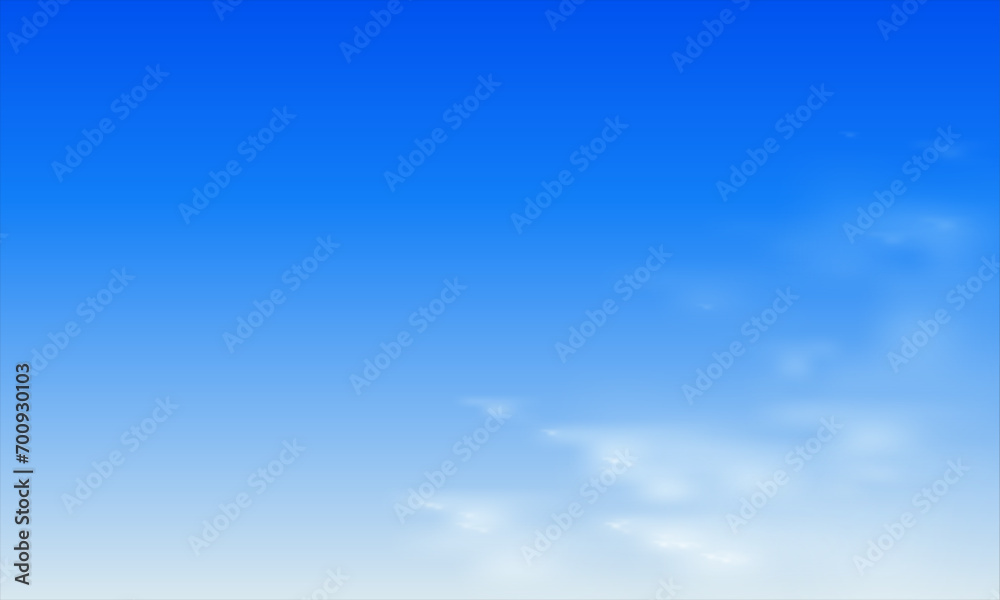 blue-sky soft with copy-space area with some clouds that can be used for abstract background. Blue sky vector cloud blue-sky soft with copy-space area with some clouds that can be used for abstract background. Blue sky vector cloud