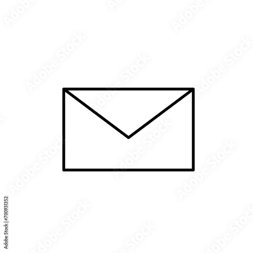 envelope/ message icon vector illustration  photo