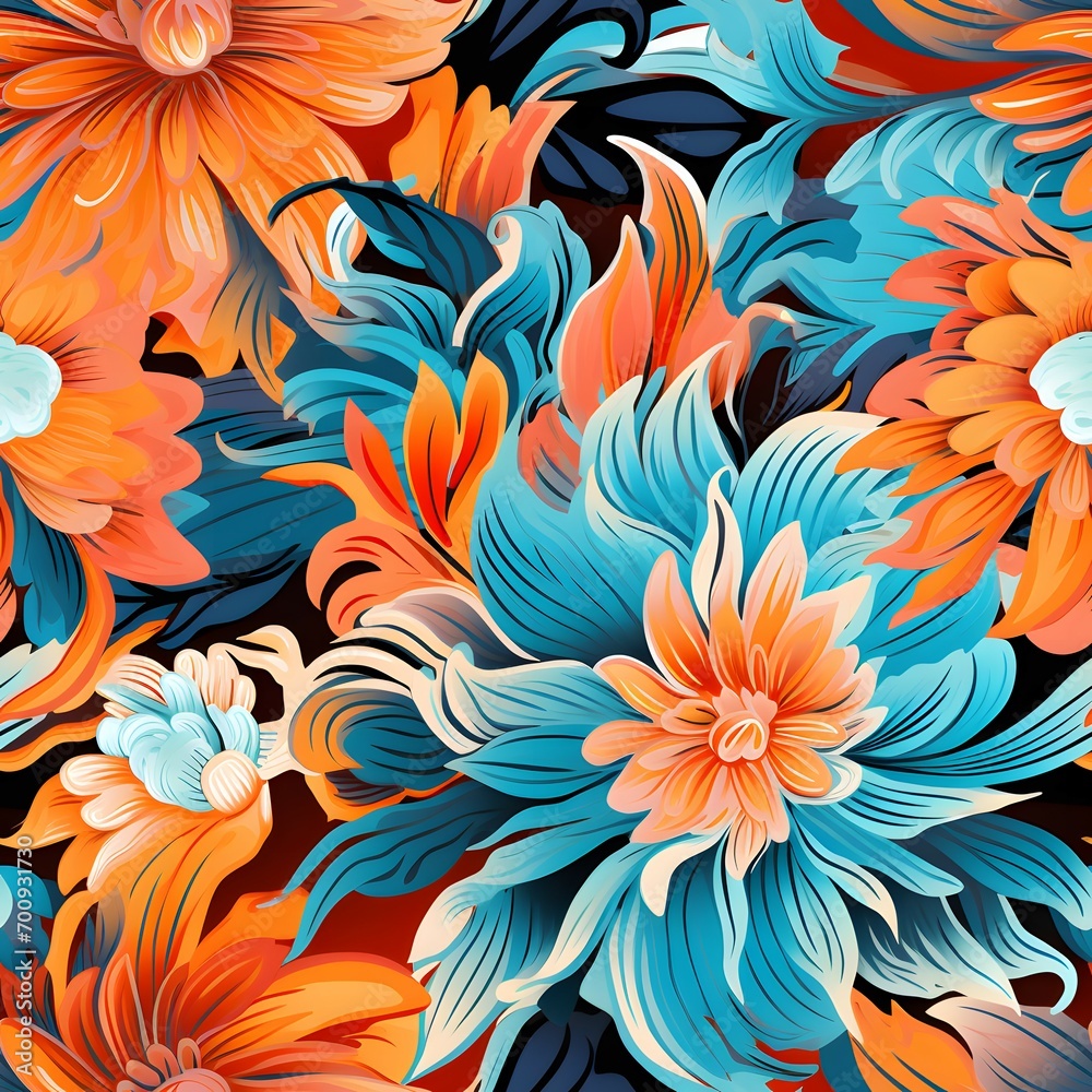 seamless floral pattern seamless floral pattern