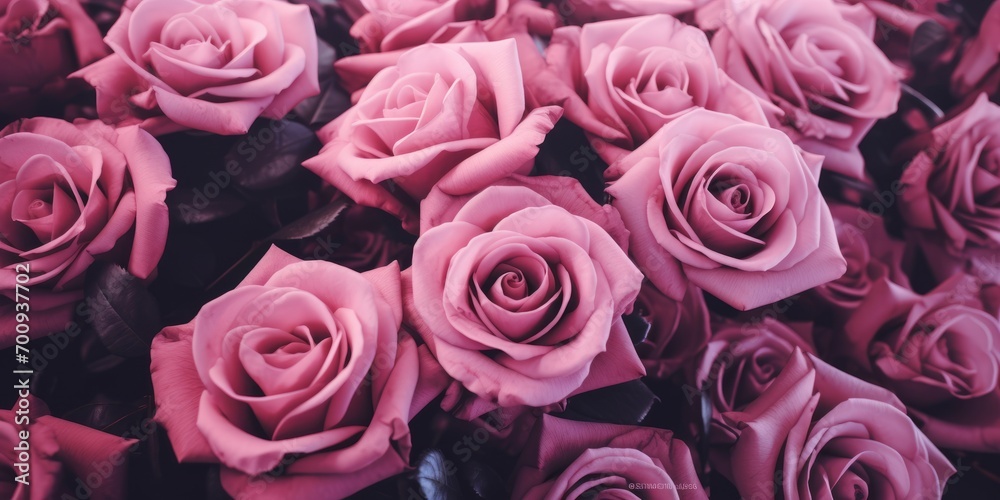 Garden Beauty Close-Up Pink Rose Buds