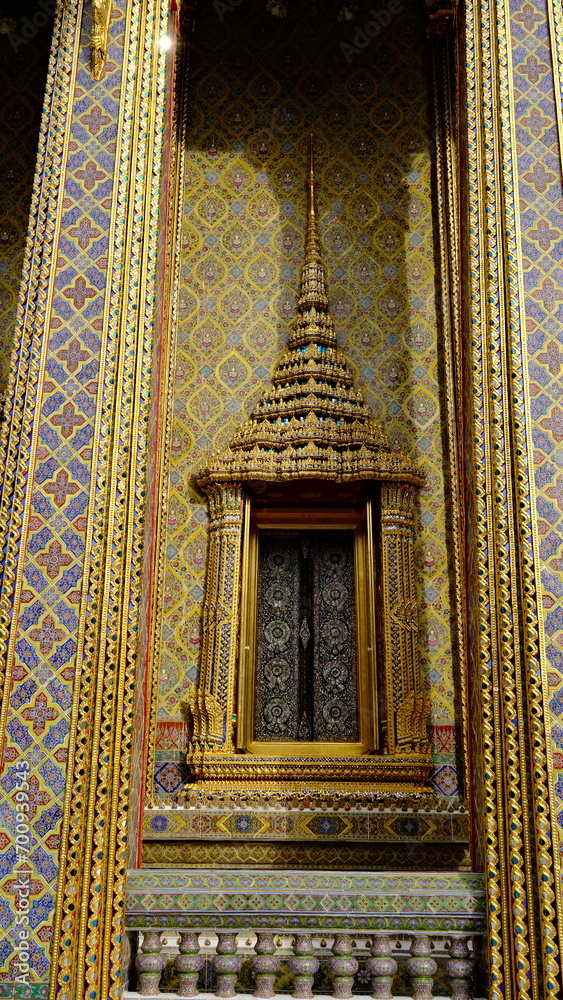 Wat Ratchabophit Sathitmahasimaram Rajaworavihara, bautiful  architecture and famous temple in Bangkok.