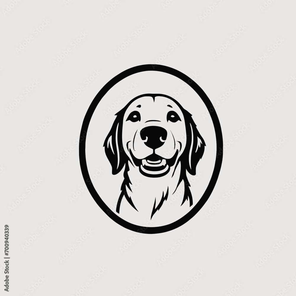 Dog Logo Design EPS format Very Cool 