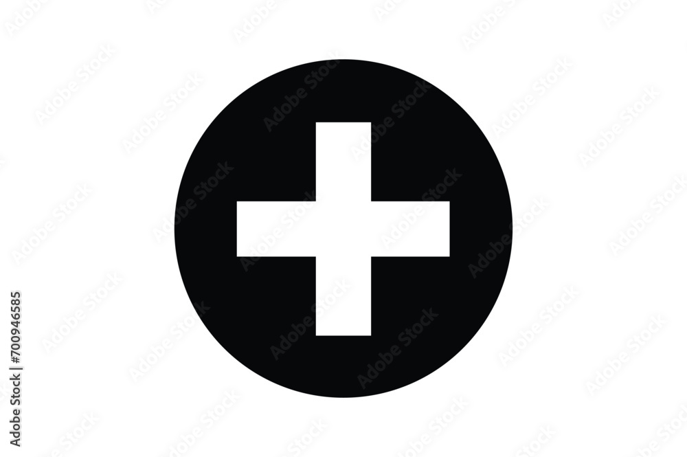 first aid medical health icon. medical emergency plus symbol first aid medical health icon. medical emergency plus symbol