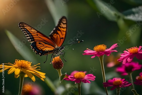butterfly on flower © Muhammd