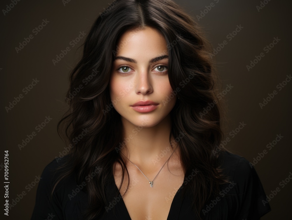 A beautiful model actress