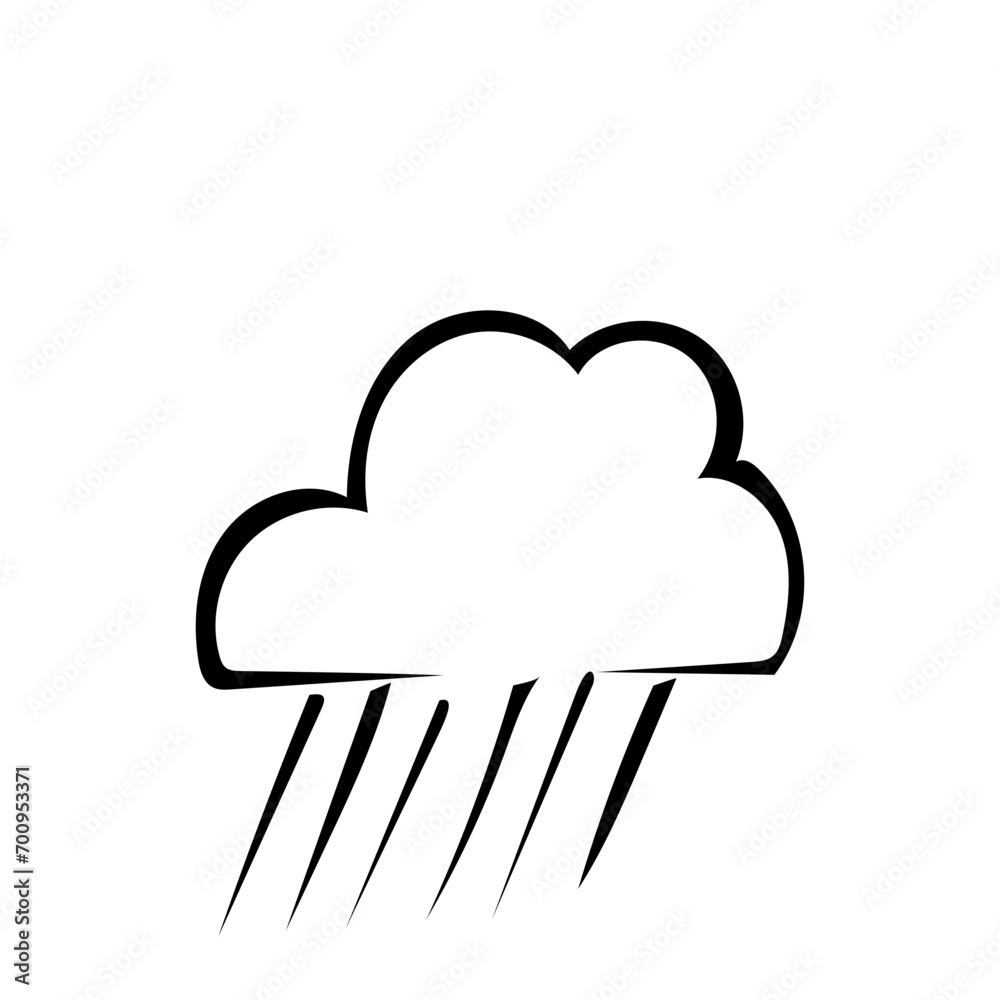 Regenwolke Regenwolke
