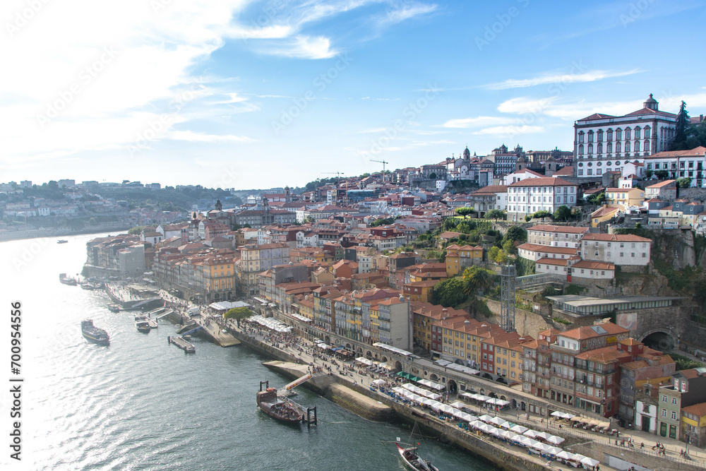 View of Porto from Dom Luis bridge