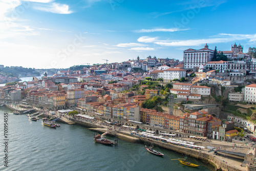 View of Porto from Dom Luis bridge © laudibi