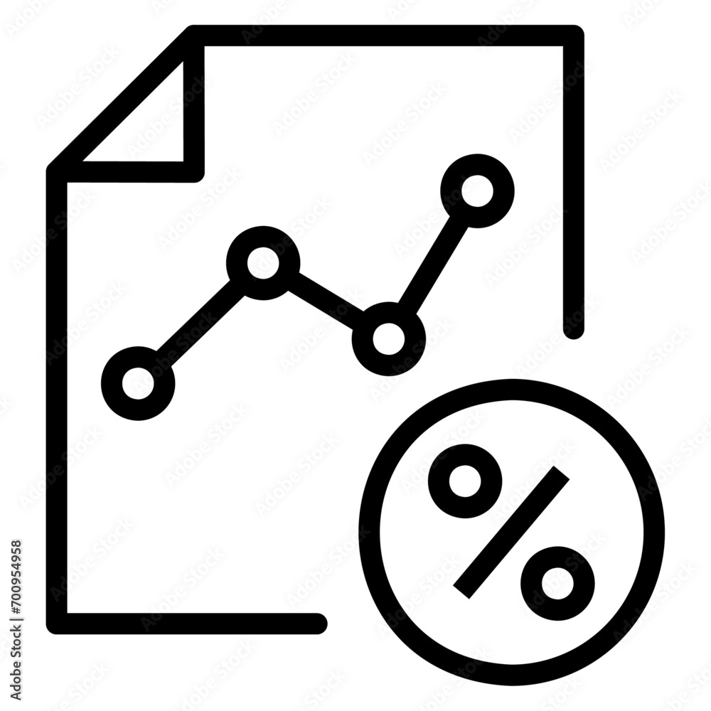 Concept of financial statement with document, vector illustration Concept of financial statement with document, vector illustration