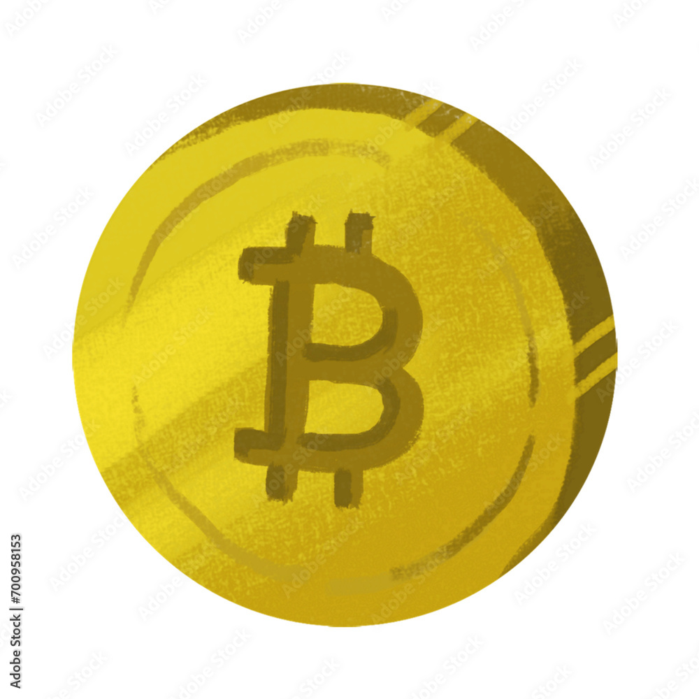 Obraz premium Currency gold coins