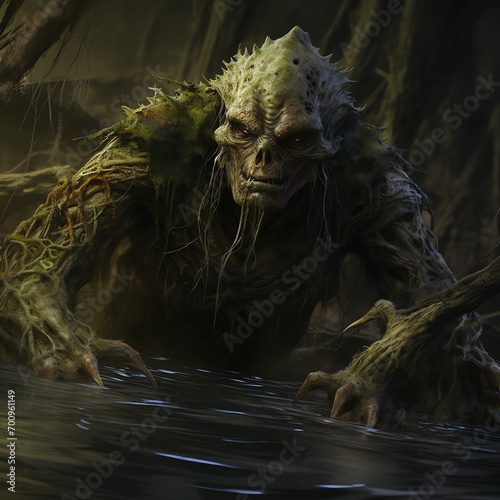 The swamp monster
