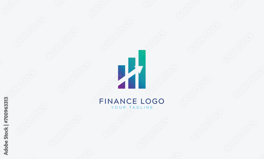 accounting and financial logo Vector Template