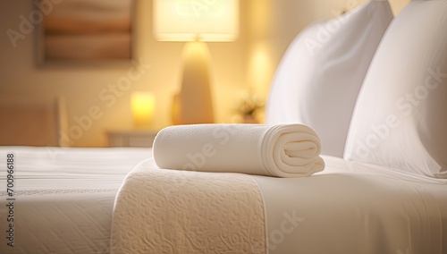 Temukan keanggunan modern dengan tempat tidur bantal berwarna krem. Desain master, perpaduan pola, dan gaya dengan warna-warna netral.