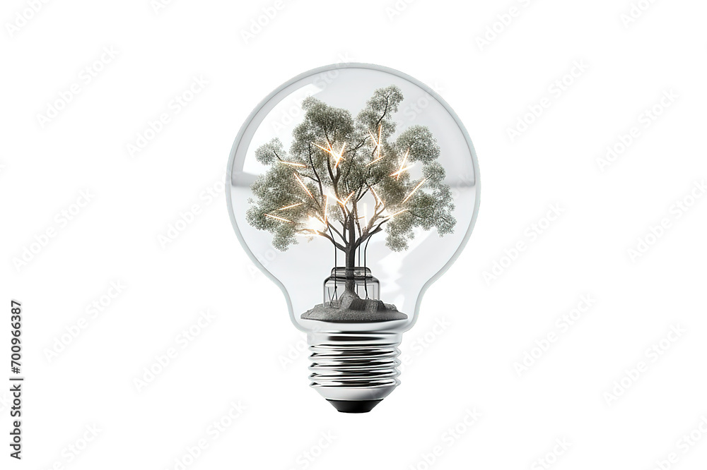 Empty light bulb against isolated on PNG Background. Generative Ai. Empty light bulb against isolated on PNG Background. Generative Ai.