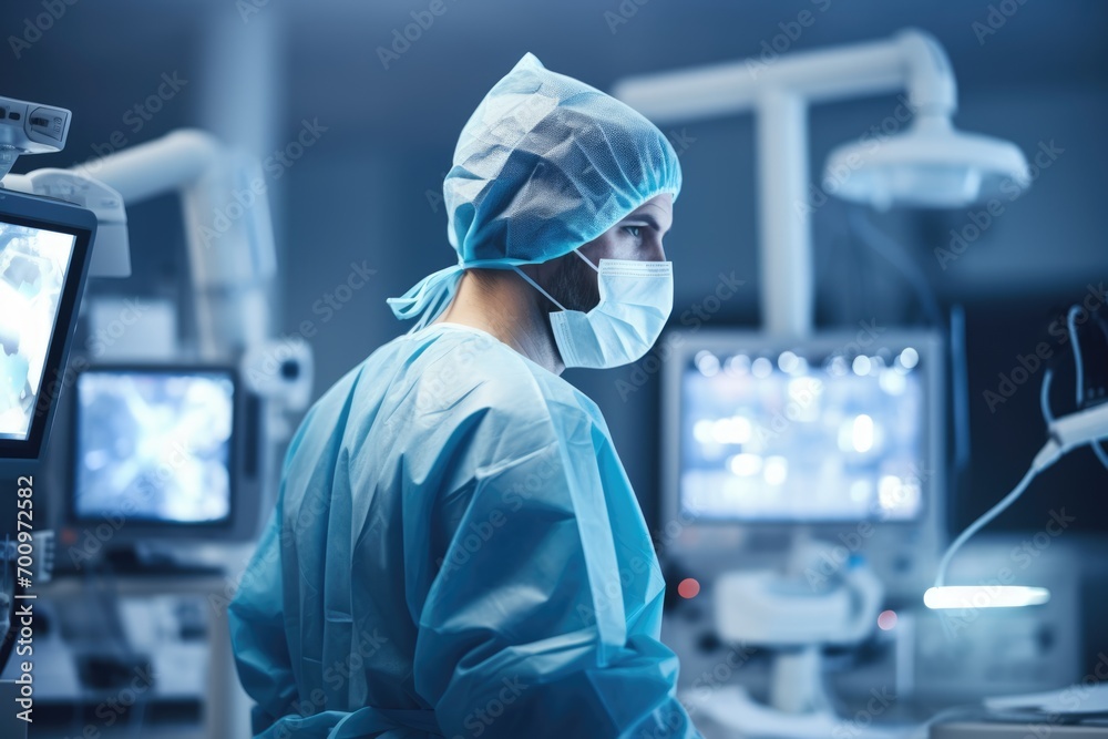 doctor working in futuristic hospital with medical high tech healthcare
doctor working in futuristic hospital with medical high tech healthcare