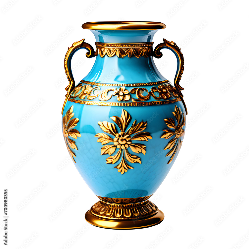 Antique Vase Isolated on Transparent Background Antique Vase Isolated on Transparent Background