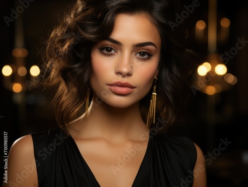 A beautiful model actress