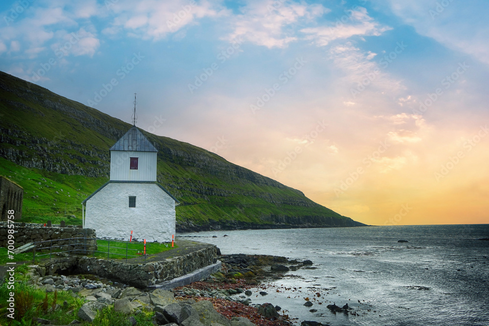 Beautiful landscapes in the Faroe Islands