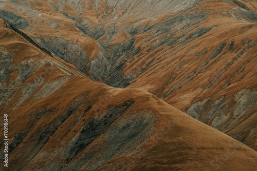Landscape in alps, texture moutain