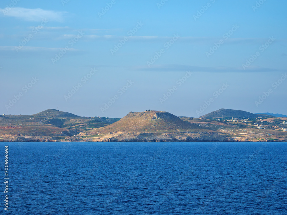 Coast of the island near Heraklion, Crete, Greece