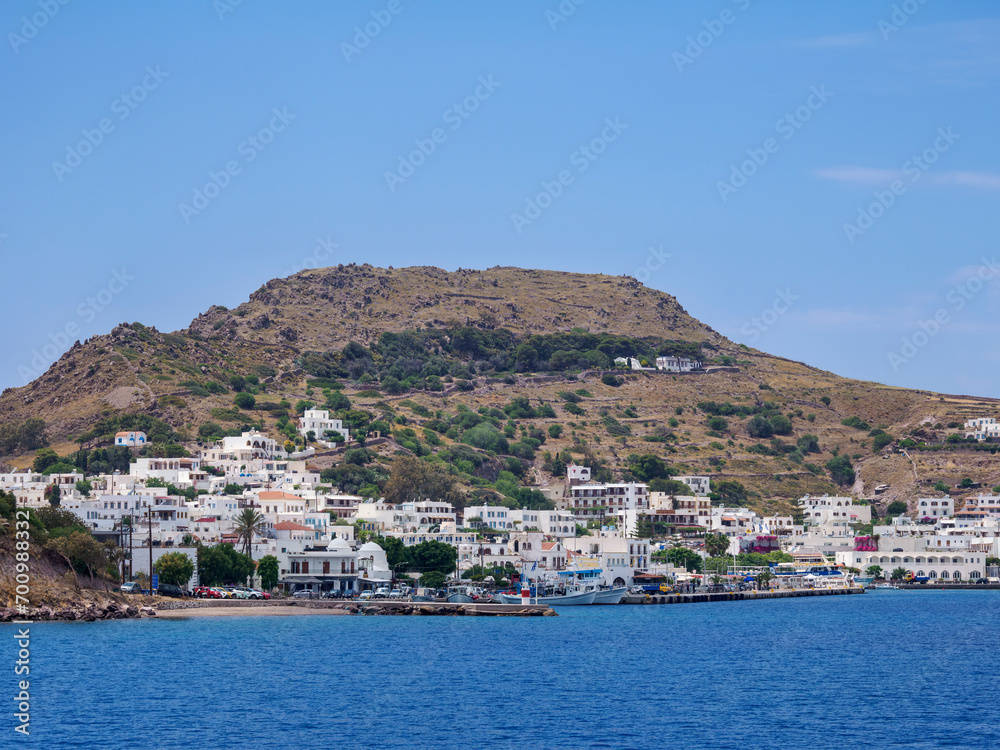 Port in Skala, Patmos Island, Dodecanese, Greece