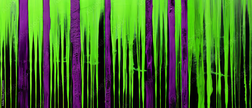 Digital art piece featuring neon purple and black with spray paint effects. Digital art piece featuring neon purple and black with spray paint effects.