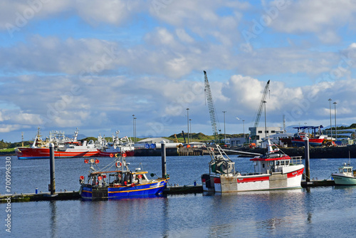 Killybegs, Ireland - september 15 2022 : fishing por