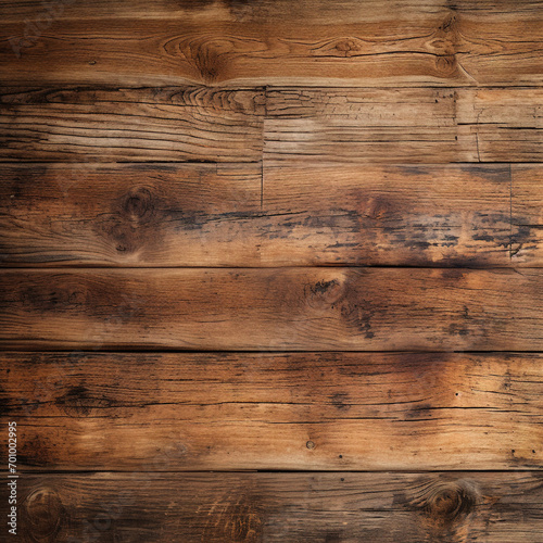 Old wood texture background. Floor surface with natural pattern. Grunge surface. Brown background with natural wood texture. Horizontal wood panel with a dark pattern ideally shaped for interior.