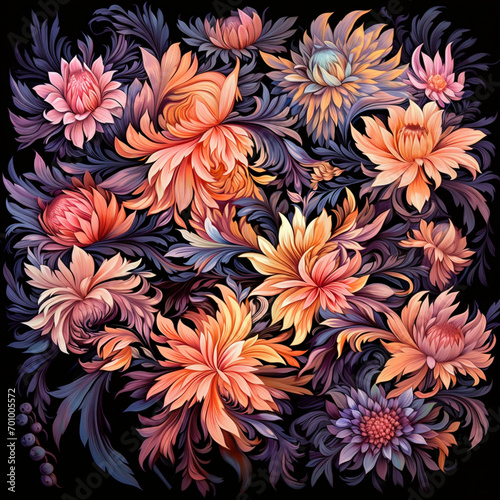 abstract floral background