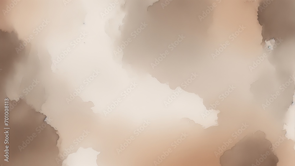 Brown and gray Pastel Watercolor Digital Paper Background