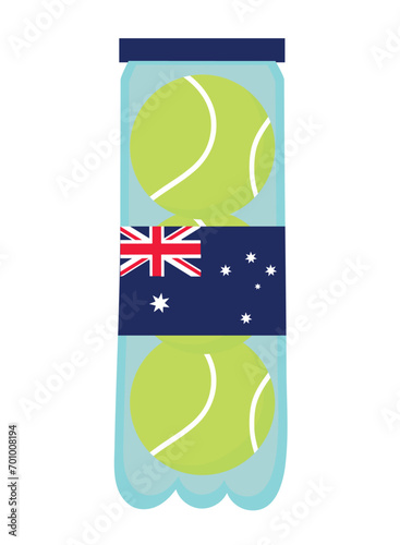 australia tennis balls game