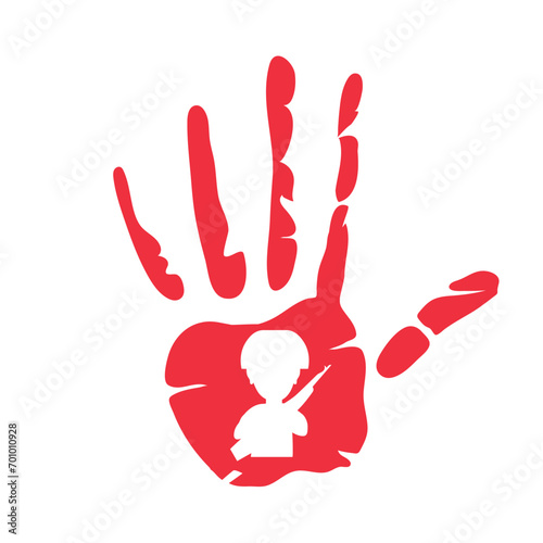 red hand day oppression