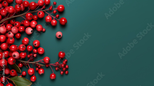 red christmas balls HD 8K wallpaper Stock Photographic Image 