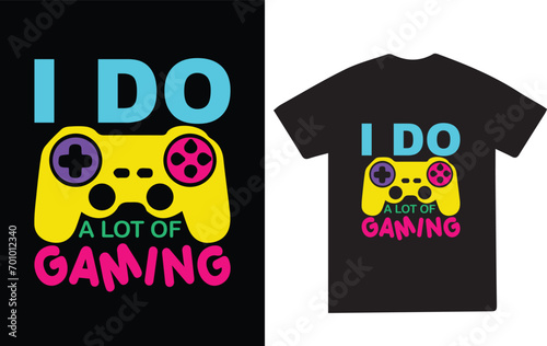 Modern and Unique Gaming T-shirt Design