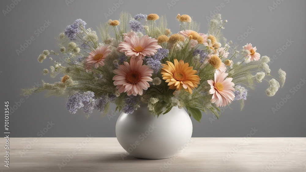 flowers in vase