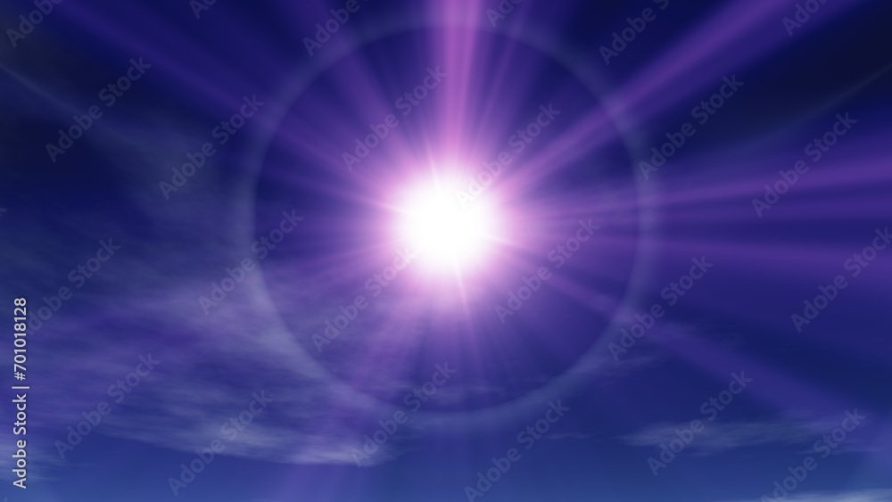 clouds blue sky sun ray, illustration clouds blue sky sun ray, illustration