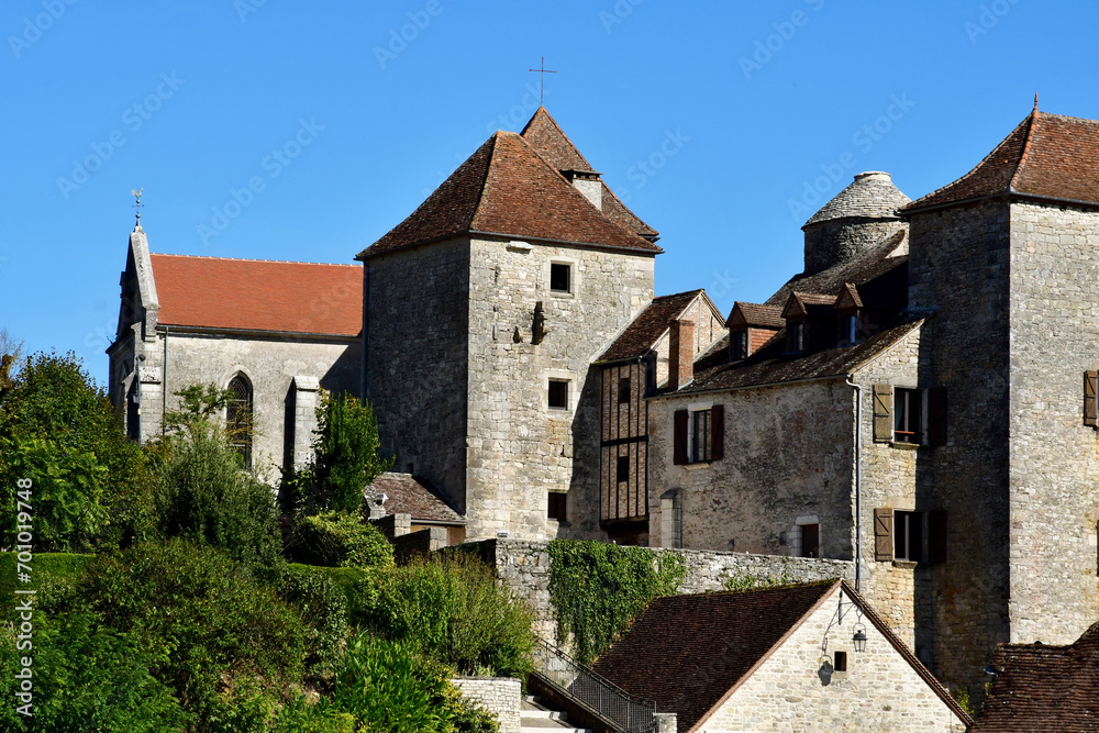Meyronne; France - october 7 2023 : the old village