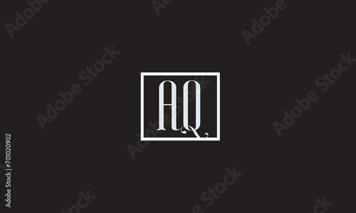 AQ  QA   A   Q   Abstract Letters Logo Monogram
