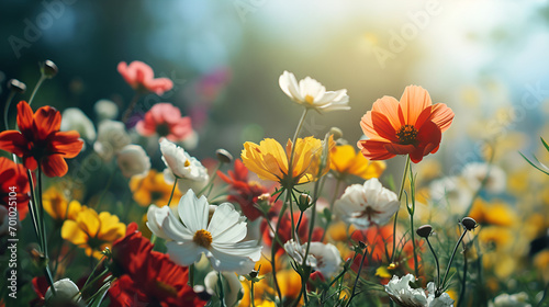 Spring has come colorful spring flowers © Yuri