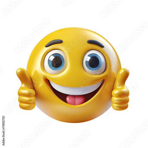 3d emoji with thumbs up.