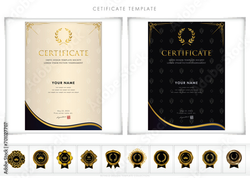 賞状１８８　certificate　award　表彰状　celebration
