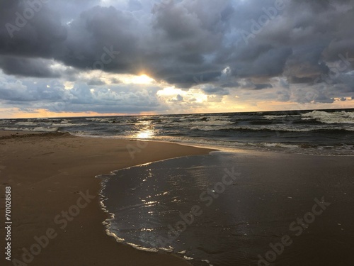 Sunset Baltic Sea