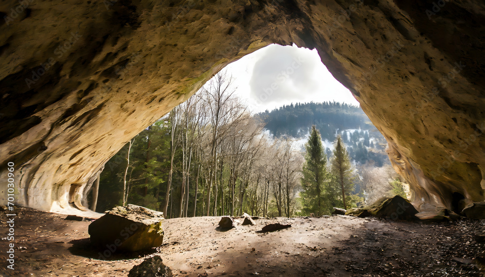 cave in the mountains